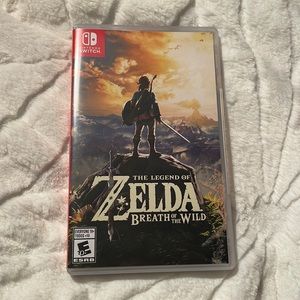 The Legend of Zelda Breath of the Wild Nintendo Switch Game